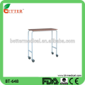 steel power coated frame Overbed Table